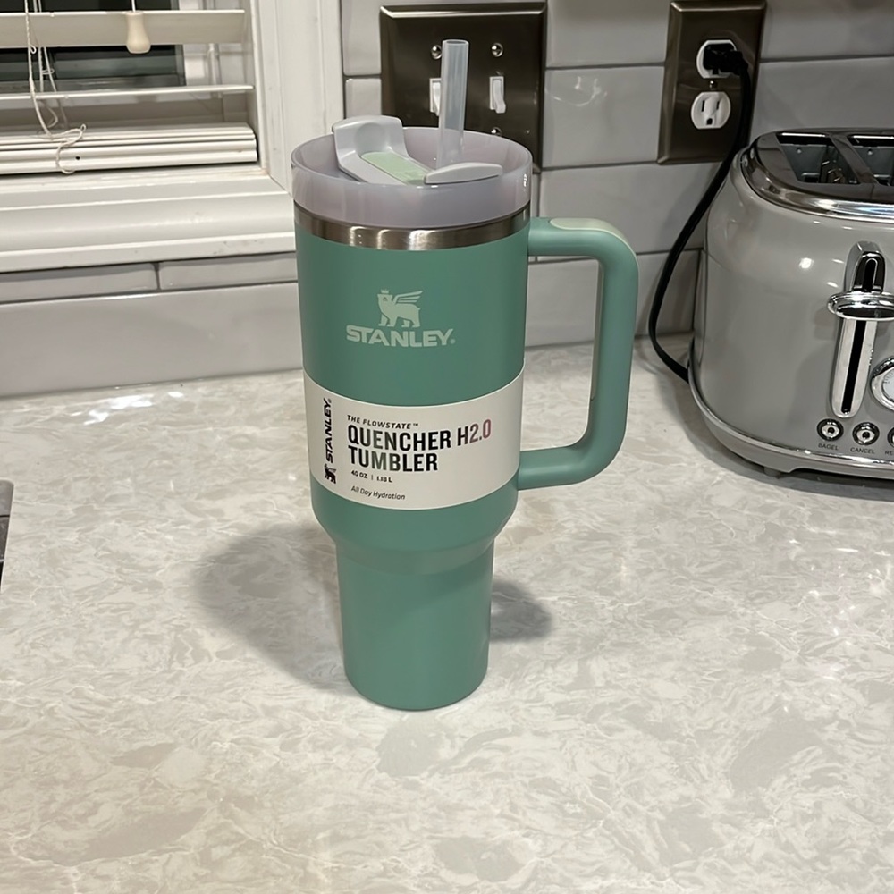 Stanley 40 oz tumbler shade eucalyptus